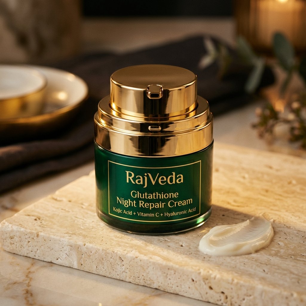 RajVeda Glutathione Night Repair Cream